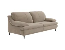 3er-Sofa Ferrara Stoff beige