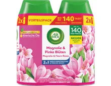 Air Wick Pure Automatischer Duftspray Freshmatic Max Nachfüller Magnolie & Pinke Blüten 2 x 250 ml