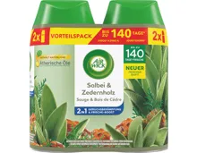 Air Wick Pure Automatischer Duftspray Freshmatic Max Nachfüller Salbei & Zedernholz 2 x 250 ml