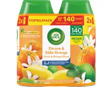 Air Wick Pure Automatischer Duftspray Freshmatic Max Nachfüller Zitrone & Orange 2 x 250 ml