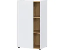 Aktenschrank Hasselt Dekor weiss/Eiche 62 x 115 x 42 cm