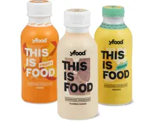 Alle Yfood This is food Trinkmahlzeiten