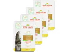 Almo Natural Katzenfutter HFC Hühnerfilet 4x 55g