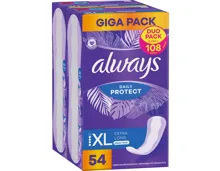 Always Slip Protection Extra Long 2 x 54 Einlage