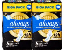 Always Ultra Damenbinden Secure Night