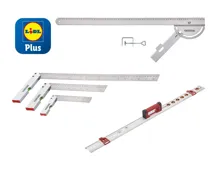 Anschlagwinkel-Set/Markierwasserwaage/Winkel-Sägeschiene