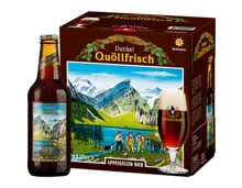 Appenzeller Bier Quöllfrisch dunkel 6x33cl