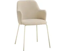 Armlehnstuhl Lissi Stoff beige