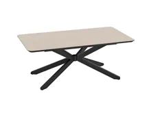 Ausziehtisch Ancona Melamin cashmere, 190/250 x 75 x 103 cm