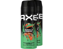 Axe Körperspray Jungle Fresh 2 x 150 ml