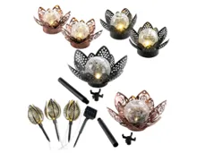 BELAVI Solar LED-Wasserlilie