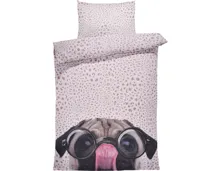 Bettwäsche Micro-Polyester Mops beige