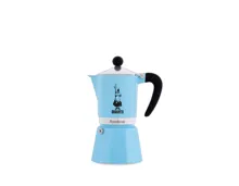 Bialetti Espressokocher Rainbow blau 3 Tassen