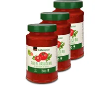 Bio Sugo Basilico 3x 400g