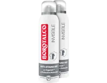 Borotalco Invisible Deo Spray 2 x 150 ml
