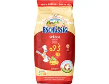 Bschüssig Spätzli
