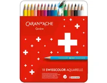 Caran D'ache Swisscolor Wasser Farbstifte 18 Stück