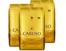 Caruso Oro Bohnen und gemahlen im 3er-Pack, UTZ