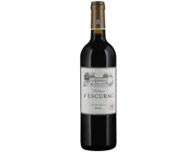 Château d'Escurac Médoc AC (2018) – Rotwein, Frankreich (0.75l)