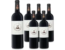 Château Lousteauneuf Cru Bourgeois Médoc AOC 6x 75cl (2019) – Rotwein, Frankreich (0.75l)