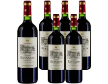 Château Reysson Haut Médoc AOC Cru Bourgeois 6x 75cl (2018) – Rotwein, Frankreich (0.75l)