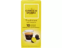 Chicco d'Oro Kaffeekapseln Tradition 100% Arabica,
