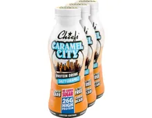 Chiefs Salty Caramel Milk Protein Drink 3 x 330 ml