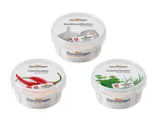 Chili-/Kräuter-/Knoblauchbutter (Aktion nur in der Deutschschweiz gültig)