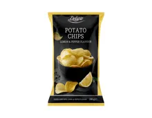 Chips mit Zitrone und Pfeffer