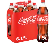 Coca-Cola Original Taste 6 x 1,5 l