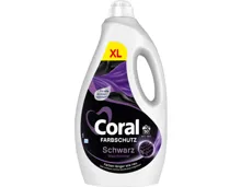 Coral Flüssig-Waschmittel Schwarz 50 Waschgänge