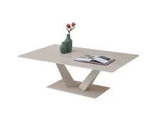 Couchtisch Gisele, Travertin / Kaschmir, 120 x 39 x 80 cm