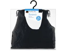 Damen Büstier Duo schwarz XL