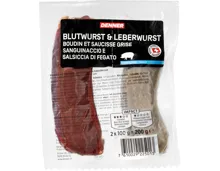 Denner Blutwurst & Leberwurst