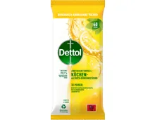 Dettol Küche antibakterielle Allzweckreinigungstücher Limette & Minze