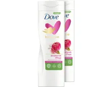Dove Bodylotion Reiswasser und Lotusblüte 2 x 400 ml