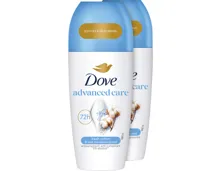 Dove Roll-on Deo Advanced Baumwolle & Meer 2 x 50 ml