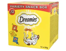 Dreamies Katzensnacks Varietätenbox 12 x 60 g