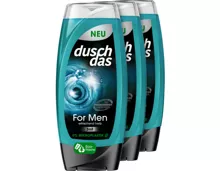 Duschdas Duschgel 3in1 For Men 3 x 225 ml