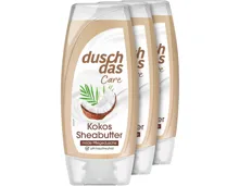 Duschdas Duschgel Kokos & Shea 3 x 225 ml