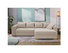 Ecksofa Kampen Stoff beige