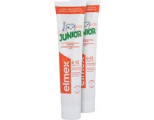 Elmex Zahnpasta Junior 6-12 Jahre 2 x 75 ml