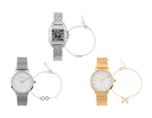 Esmara Armbanduhr-Schmuckset