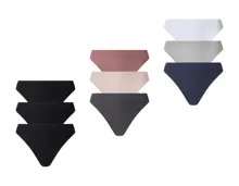 Esmara Gerippte Strings, 3er-Set