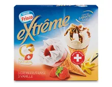 Frisco Extrême Cornets Erdbeere / Vanille
