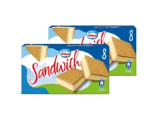 Frisco Glace Sandwich Vanille 8 Stück 2x 600ml
