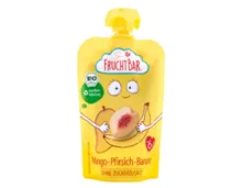 FRUCHTBAR Bio-Frucht, Mango-Pfirsich-Banane
