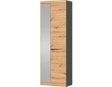 Garderobenschrank Turino 64, Dekor Eiche