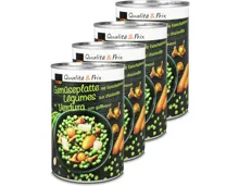 Gemüseplatte mit Eierschwämme 4x260g