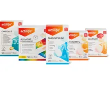 Gesamtes Actilife Sortiment